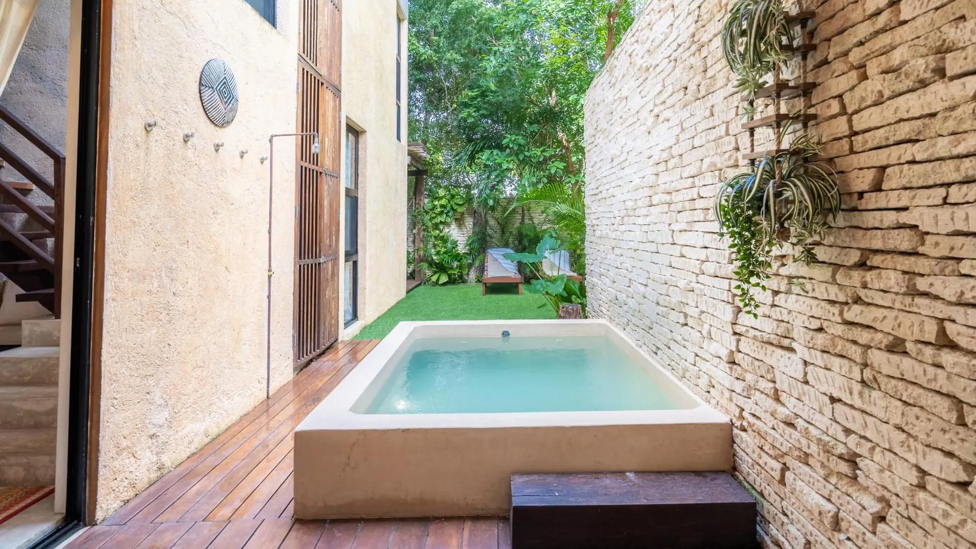 아파트 Apartamento Con Jardin En Aldea Zama -Luum- By Casago 툴룸 멕시코