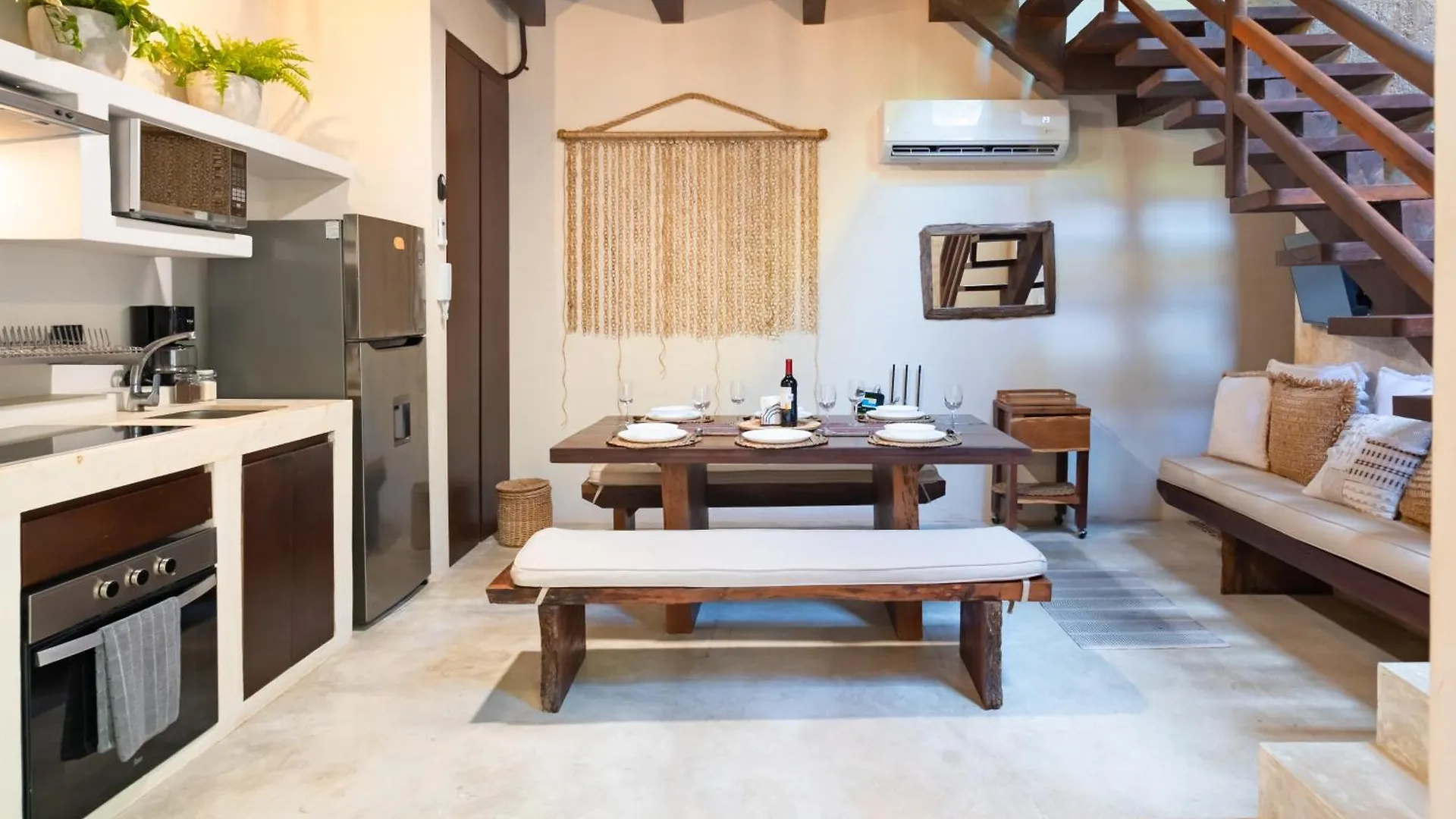Apartamento Con Jardin En Aldea Zama -Luum- By Casago 툴룸 0*,