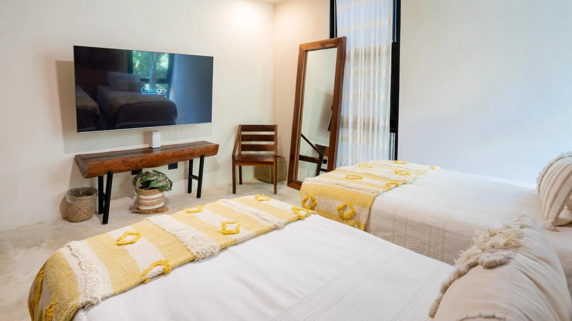 Apartamento Con Jardin En Aldea Zama -Luum- By Casago 툴룸